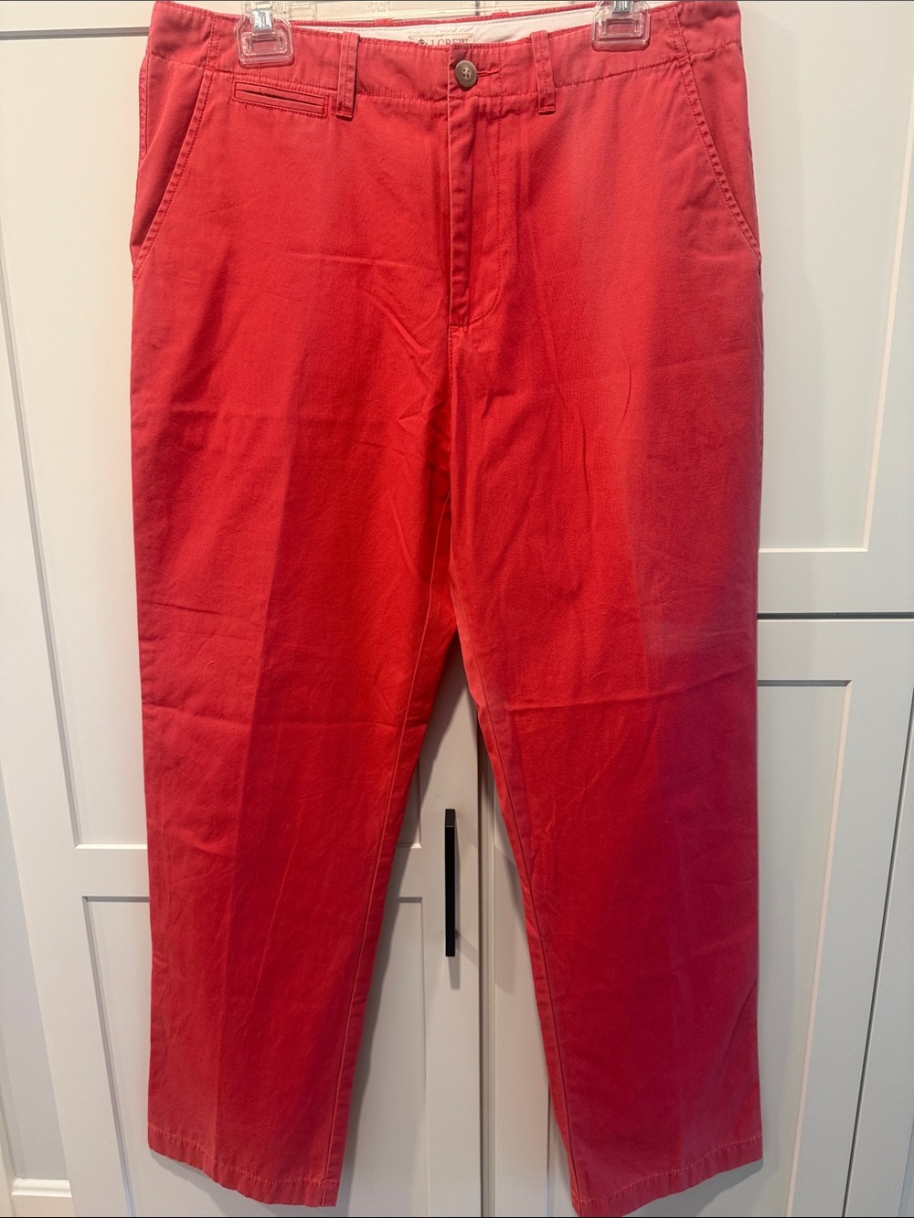 J. Crew Nantucket broken-in Red Men's Chino Pants